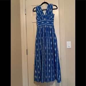 Anthropologie skywriter maxi dress by Madchen